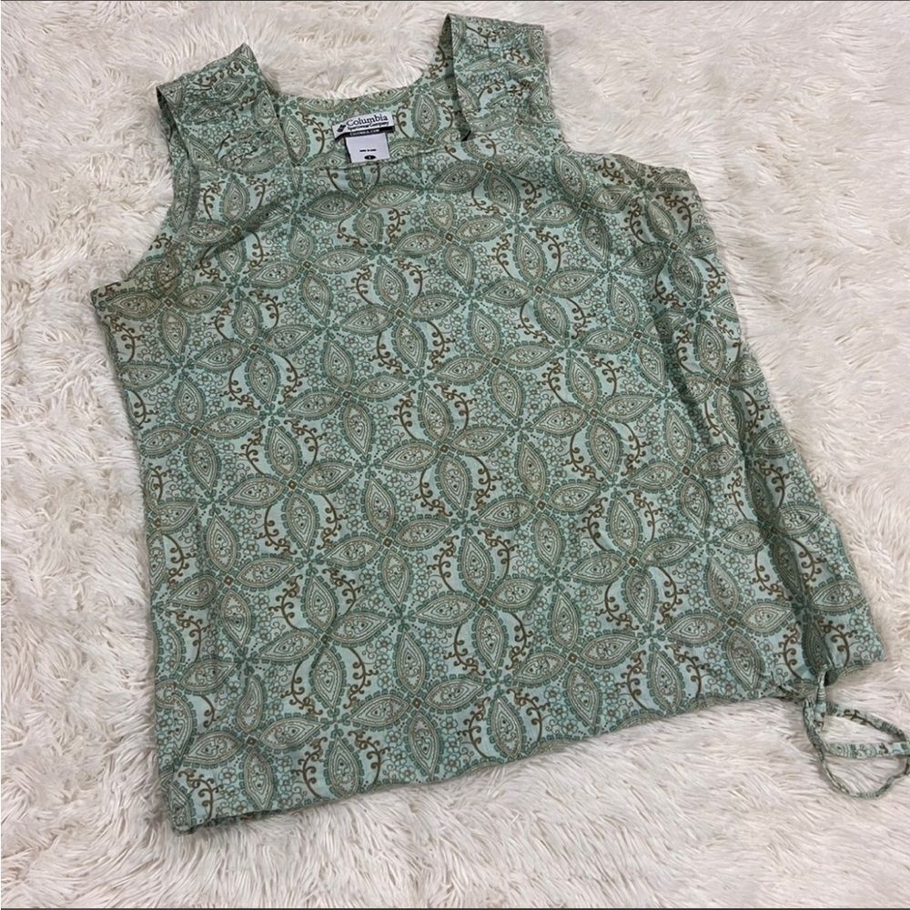 Columbia paisley blouse L